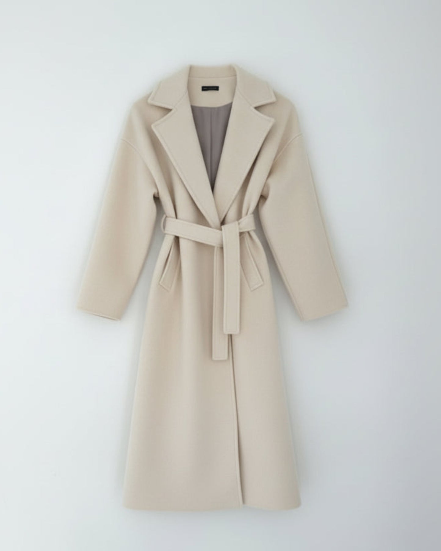 ABRIGO LARGO CINTURÓN