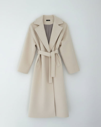 ABRIGO LARGO CINTURÓN