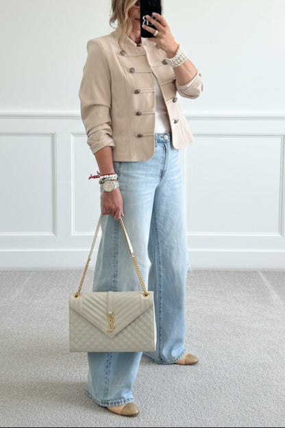 CHAQUETA NAPOLEON BEIGE