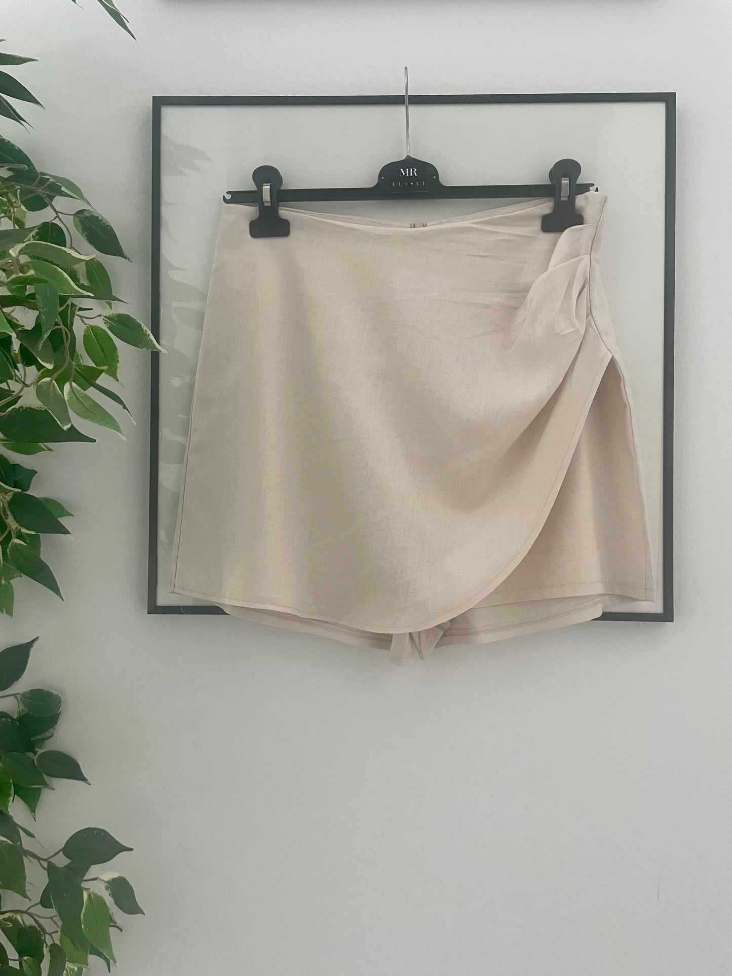 FALDA PANTALON BEIGE