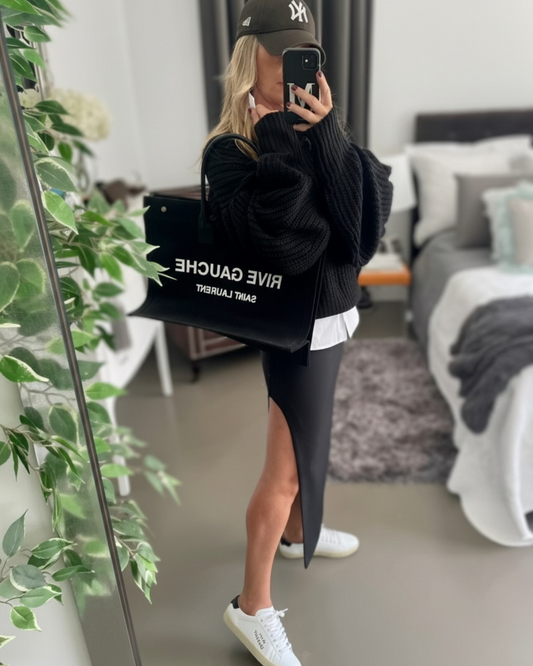 FALDA RECTA ABERTURA LATERAL